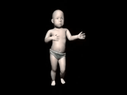 Site secured by the dancing baby gif